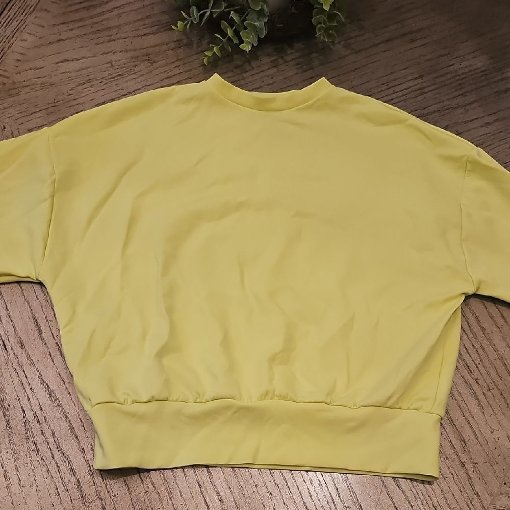 Lime Green Sweater Size S NWOT